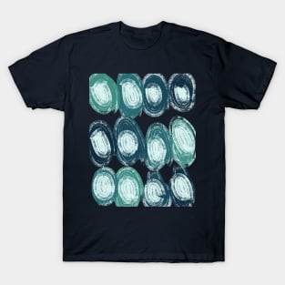 Blue Turquoise Oysters T-Shirt